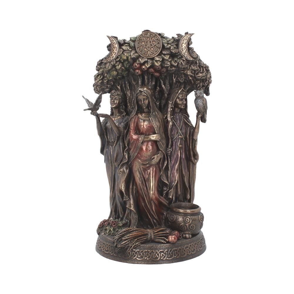 Nemesis Now - Maiden, Mother Crone Figurine - Bronze coloured